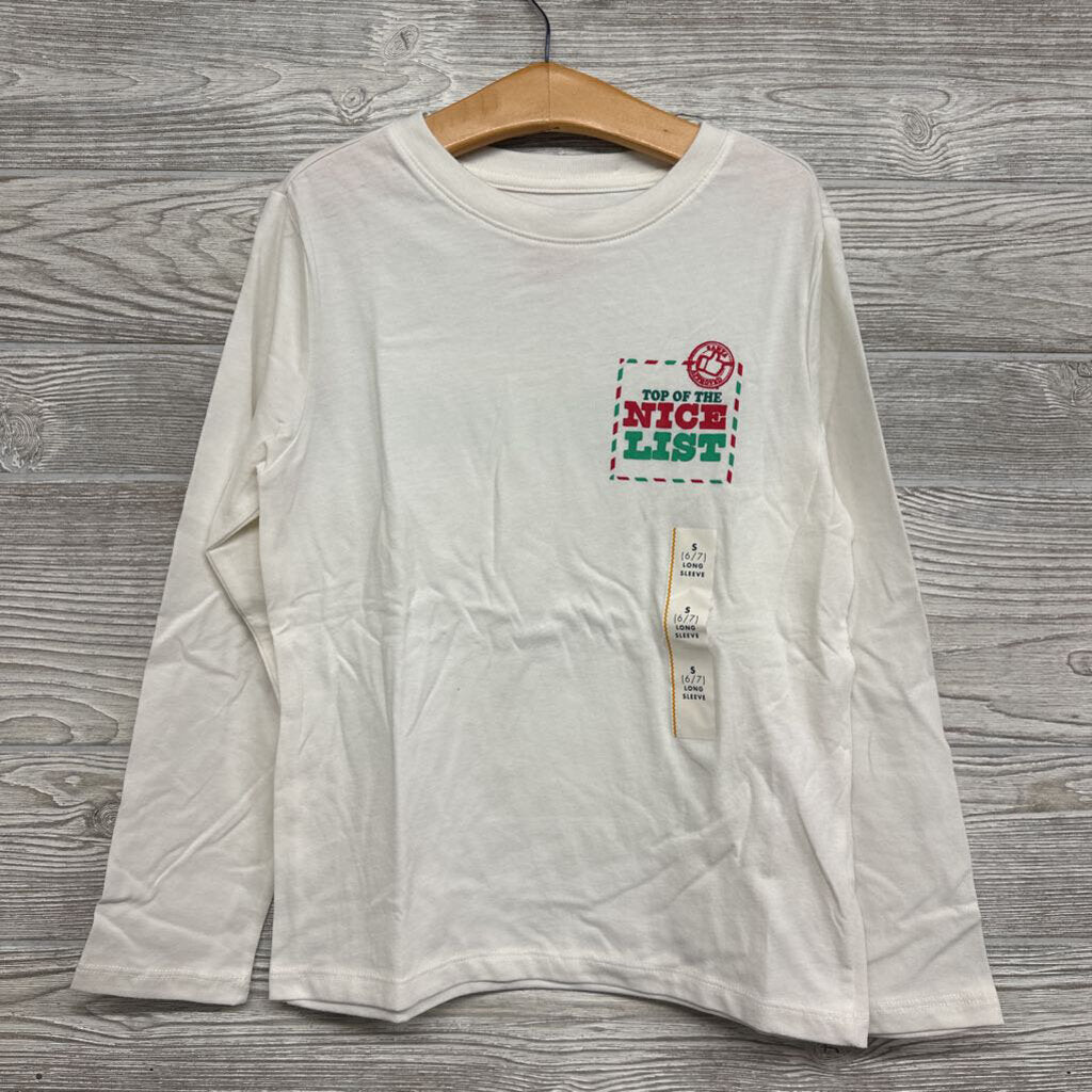 NEW LS Shirt Top Of The Nice List 6