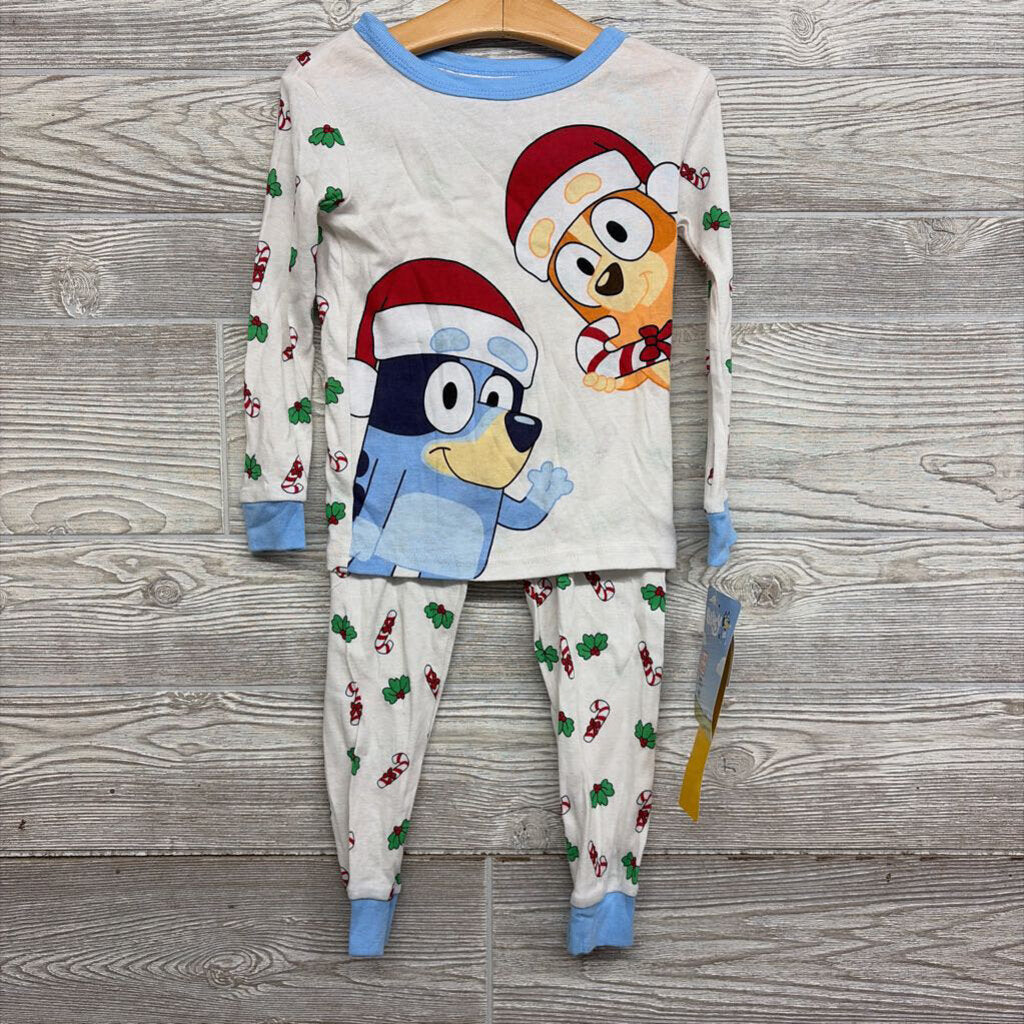 NEW 2 Pc Pj Bluey & Bingo 3t