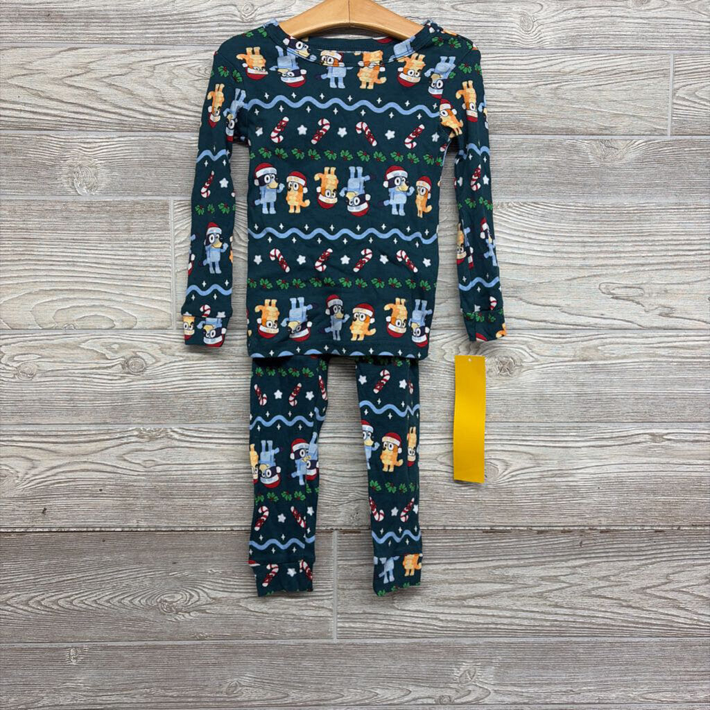 NEW 2 Pc Pj Bluey & Bingo 5t