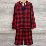 NEW 2 Pc Buffalo Plaid Button Up Pj 6