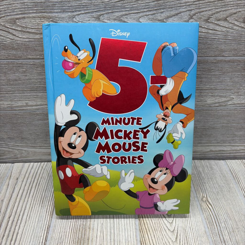 5 Minute Mickey Mouse Stories Hardcover Book