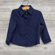 Ls Button Up Cord Shirt Chest Pocket