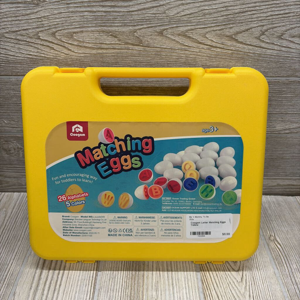 Letter Matching Eggs