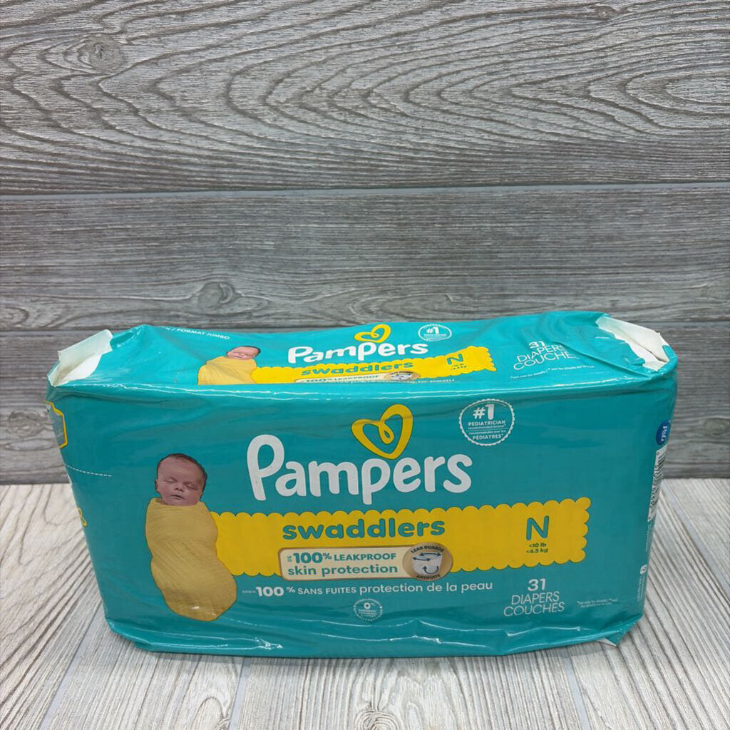 NEW 31 Pk Swaddlers Diapers