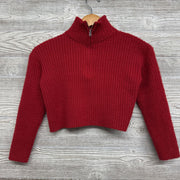 1/4 Zip Ribbed Sweater 7