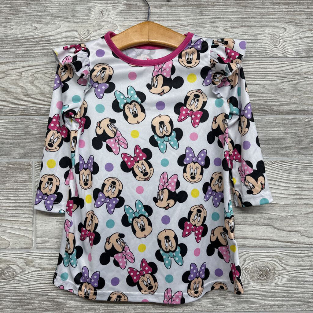 Pj Gown Minnie Mouse 2t