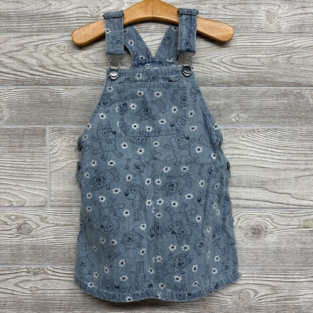 Denim Jumper Flowers