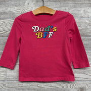 LS Shirt Dad's BFF 2t