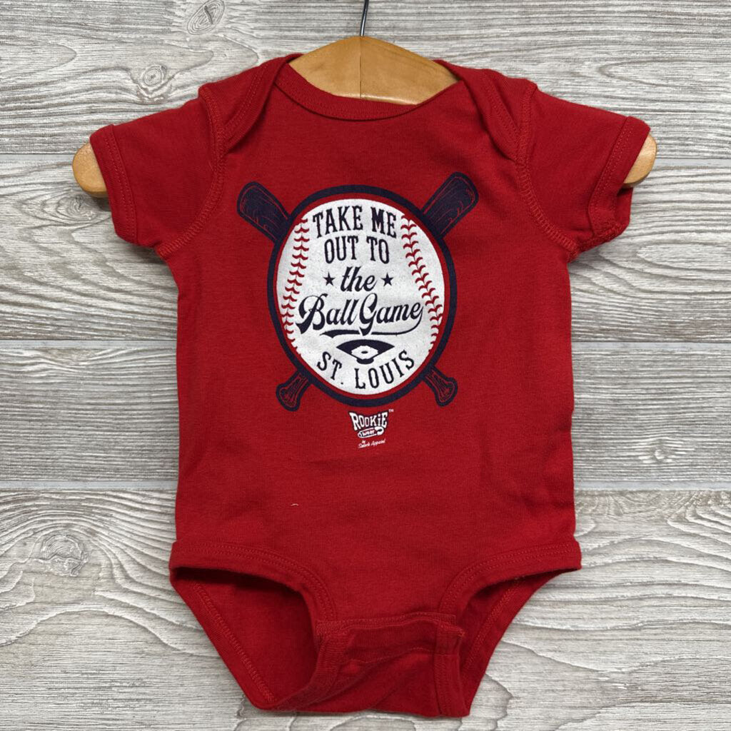 Bodysuit Take Me Out To The Ball Game St. Louis 6m