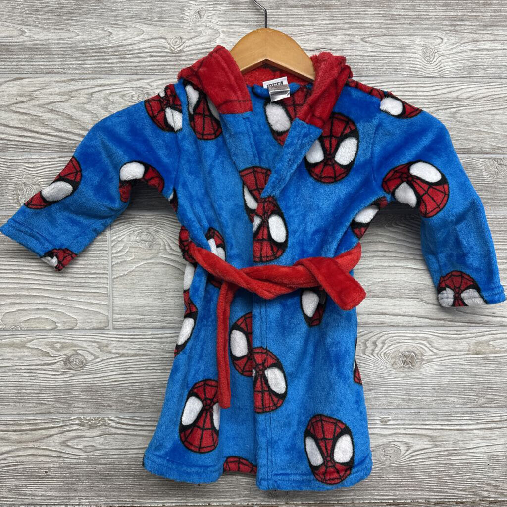 Plush Robe Spider Man 2-3t