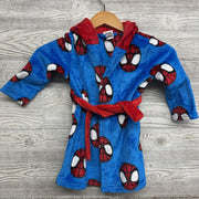 Plush Robe Spider Man 2-3t