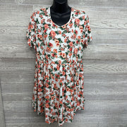NEW Scoop Neck Floral Shirt XXL