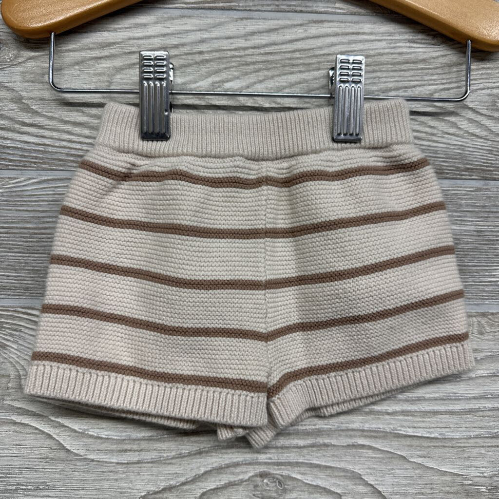 SS Henley Sweater & Shorts Stripes 3m