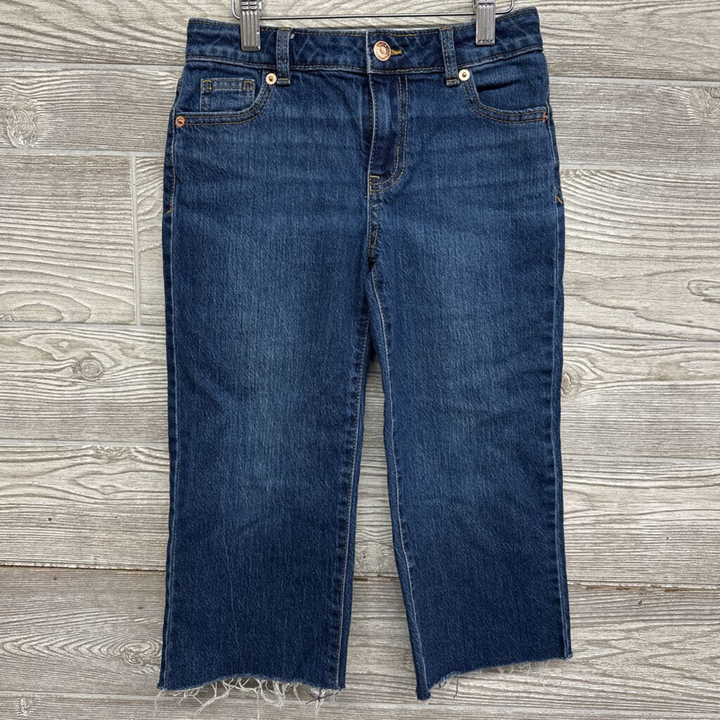 Wide Leg Jeans Frayed 7