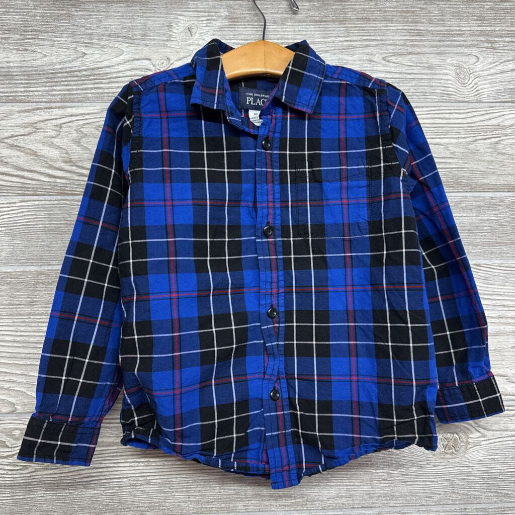 Plaid Button Up Shirt 5t