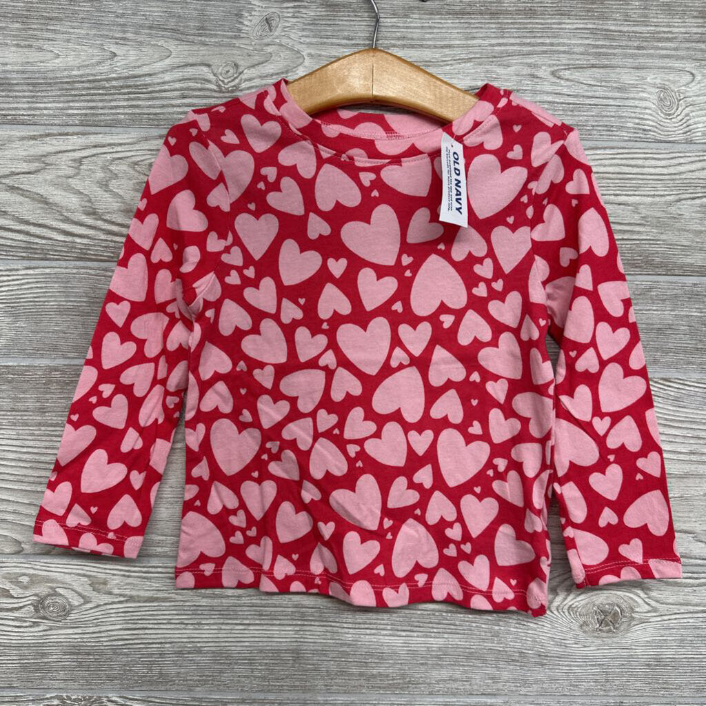 NEW LS Dress Hearts 3t