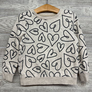 Crewneck Hearts 4t