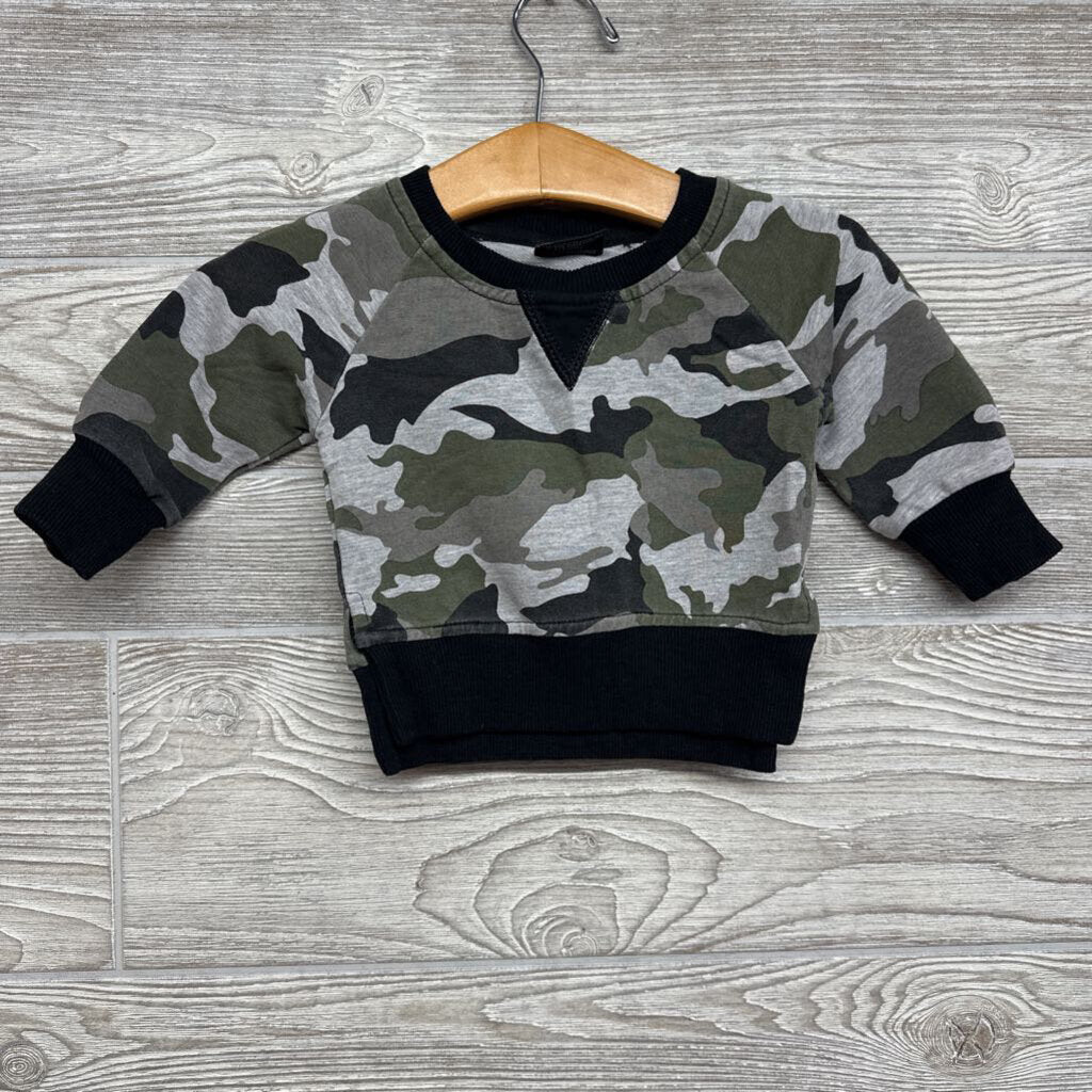 Camo Crewneck 0-3m