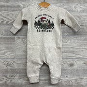 Crewneck Coverall Nothing Runs Like A Reindeer 3-6m