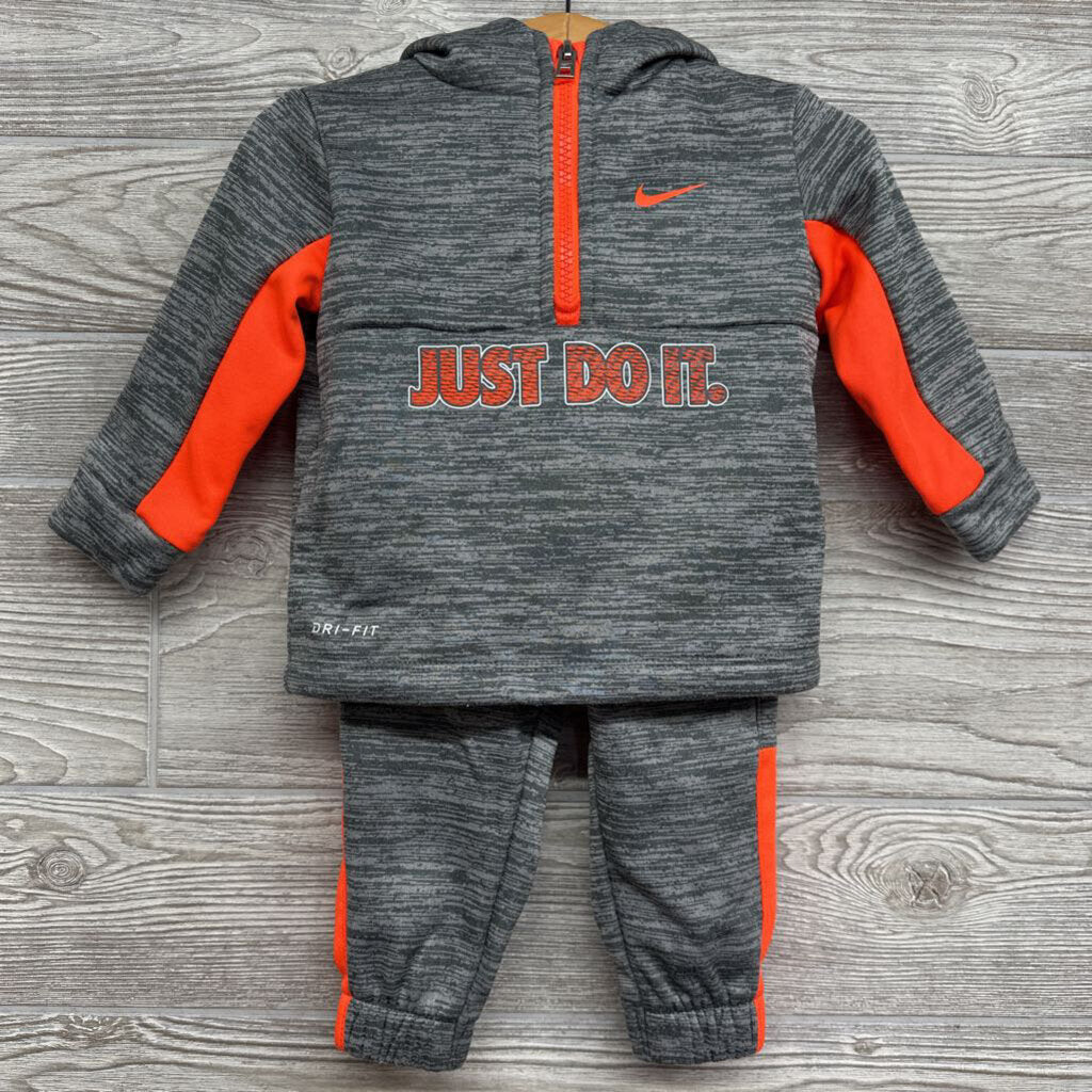 1/4 Zip Pullover & Joggers Just Do It 12m