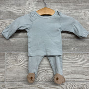 Striped LS Shirt & Pants Koala Feet NB