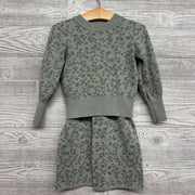 Sweater & Pants Flowers 3t