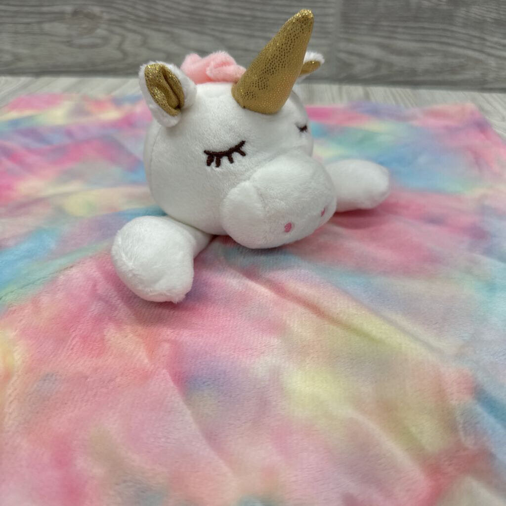 Unicorn Security Blanket Tie Dye