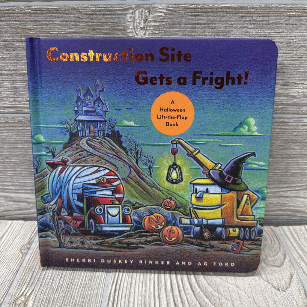 Book Construction Site Gets A Fright Board Book
