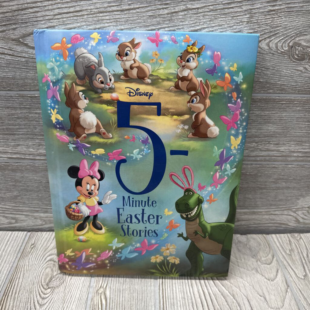 Disney 5 Minute Easter Stories Hardcover Book