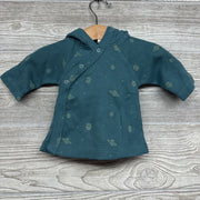 NEW LS Side Snap Thermal Shirt W/ Hood Planets 3-6m