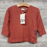 NEW Hacci Henley Sweater Happy Spirit 9-12m