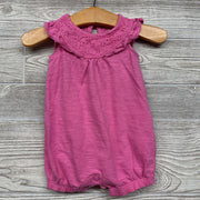 Romper Eyelet Ruffle 3M