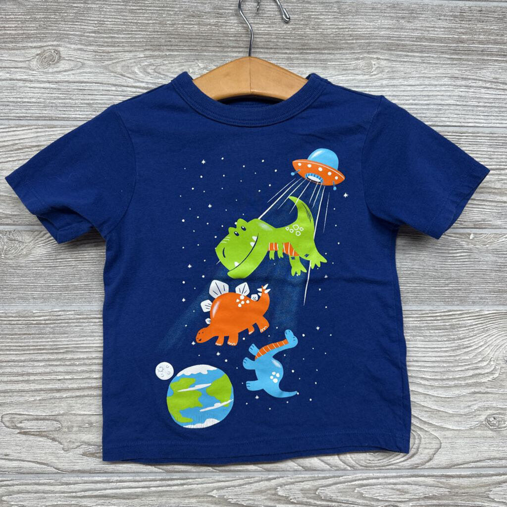 Shirt Dinosaurs & Space Ships 2t