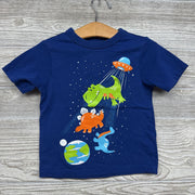 Shirt Dinosaurs & Space Ships 2t