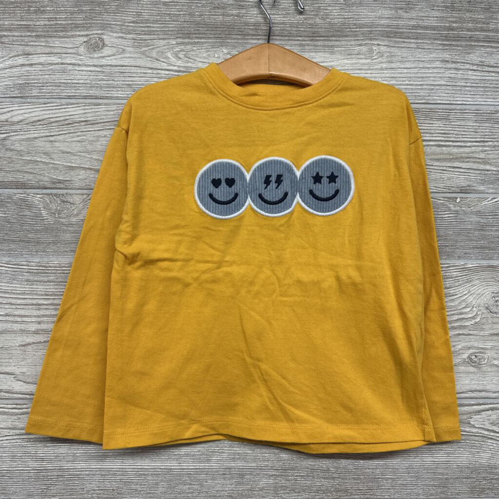 LS Shirt Cord Smiley Faces 4-5