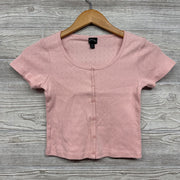 Scoop Neck Button Up 10