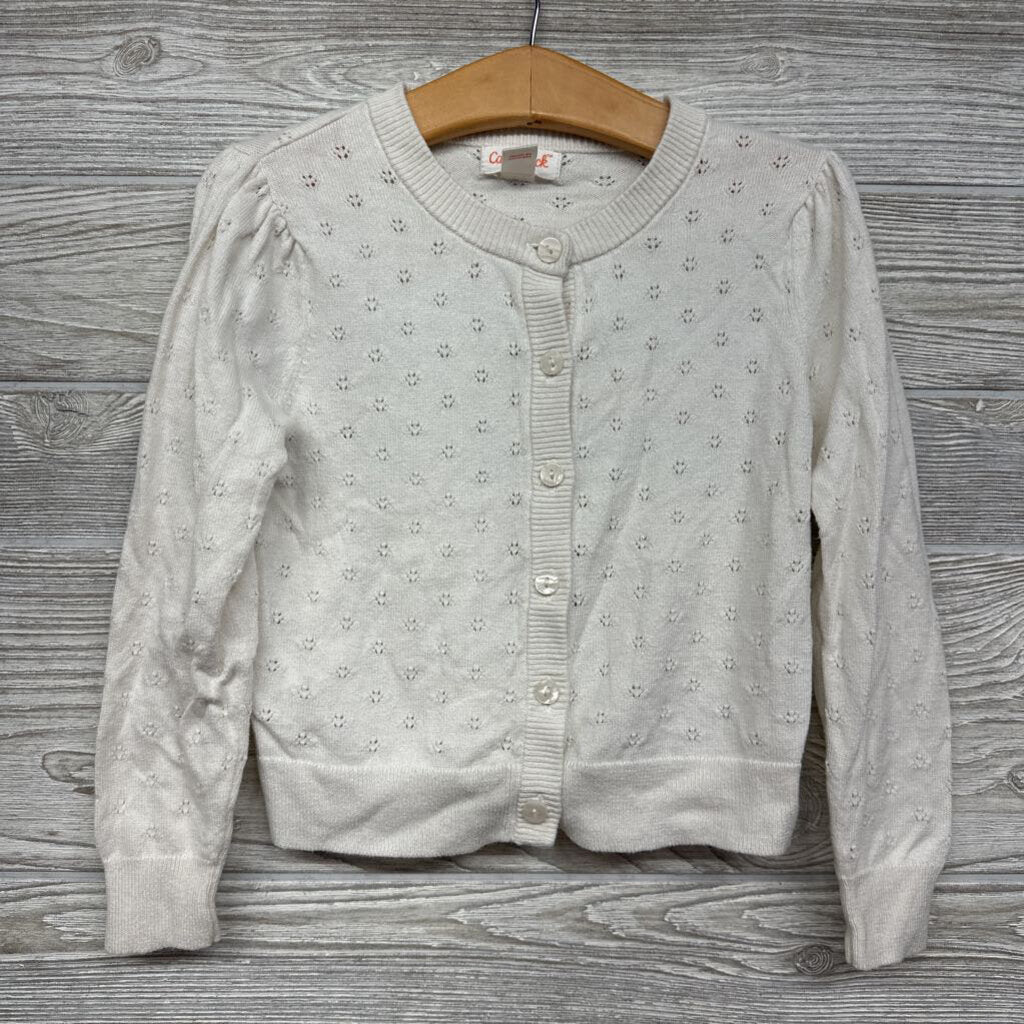 Pointelle Cardigan Sweater 4t