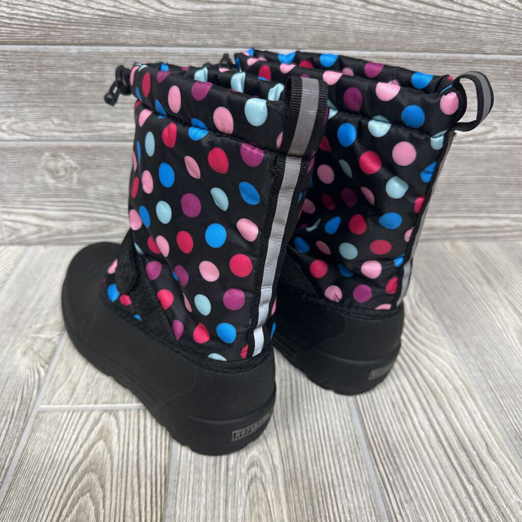 Velcro Snow BootsDots 3y