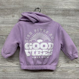 Hooded Sweatshirt High Fives & Good Vibes 3t