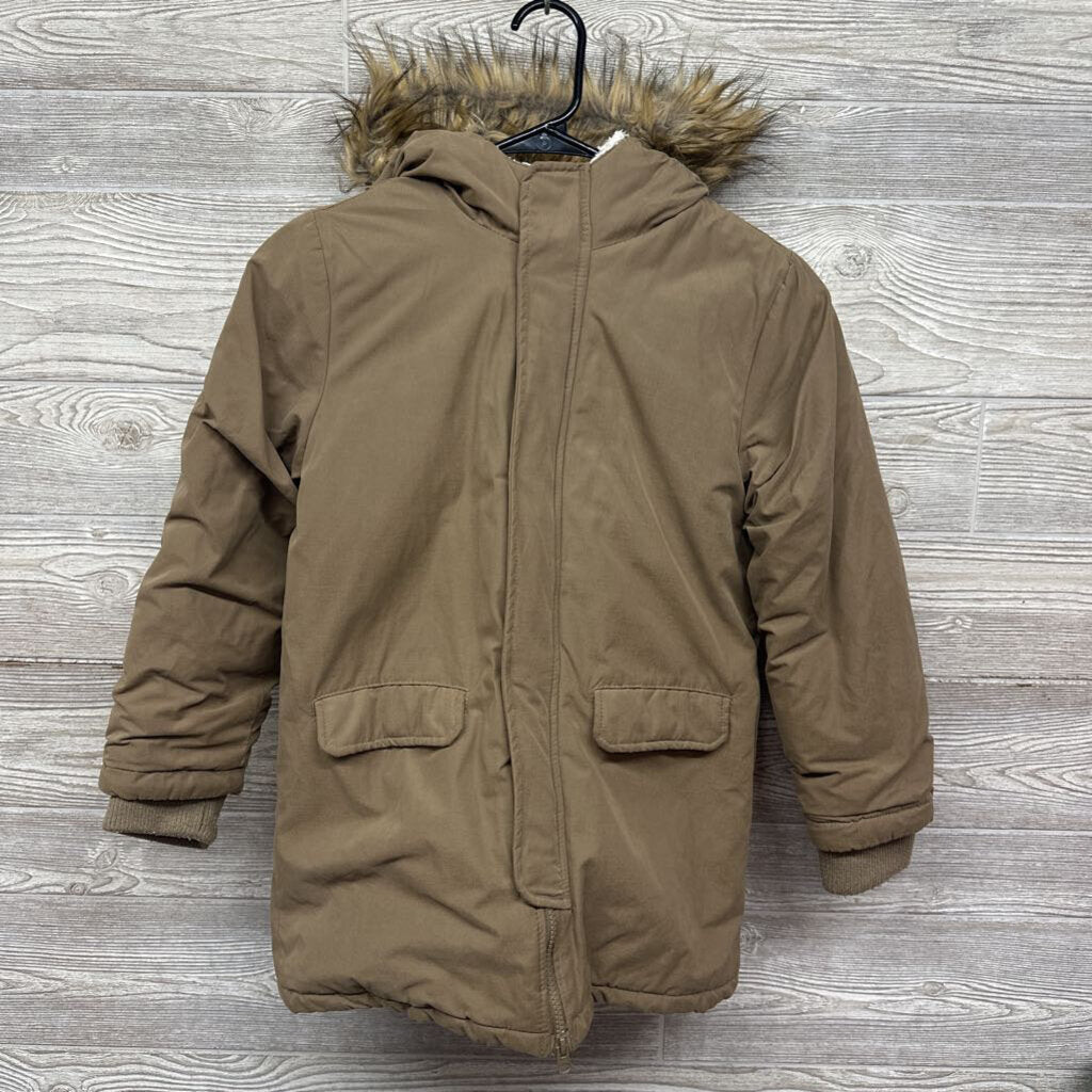 Winter Coat Faux Fur Hood 7