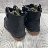 Side Zip Velcro Work Boots 6c