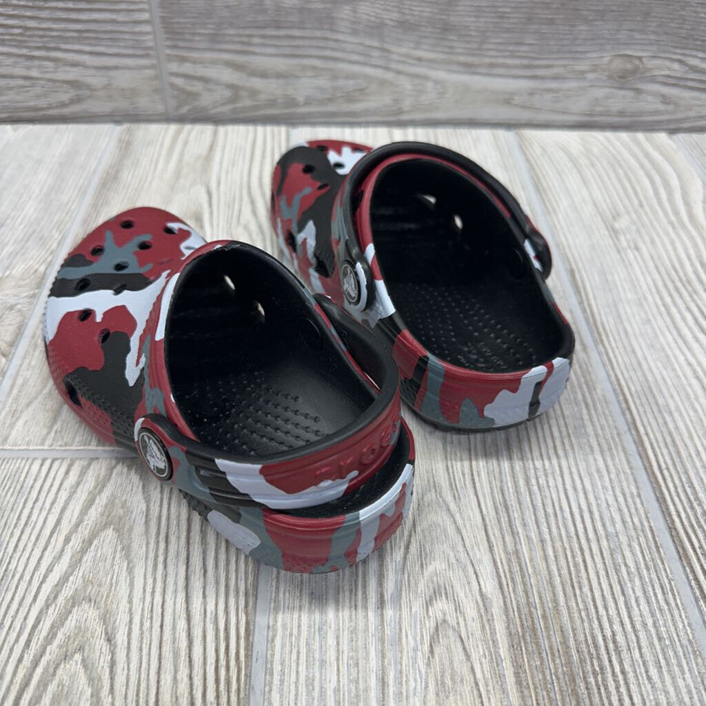 Camo Clog Shoes 8c
