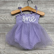 Muslin Tulle Bodysuit Dress One 12M