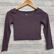 Boxy Crop LS Ribbed Shirt 6