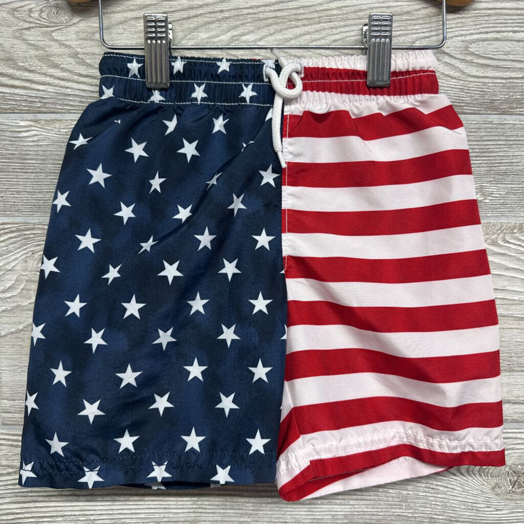 Swim Trunks Stars & Stripes 4t