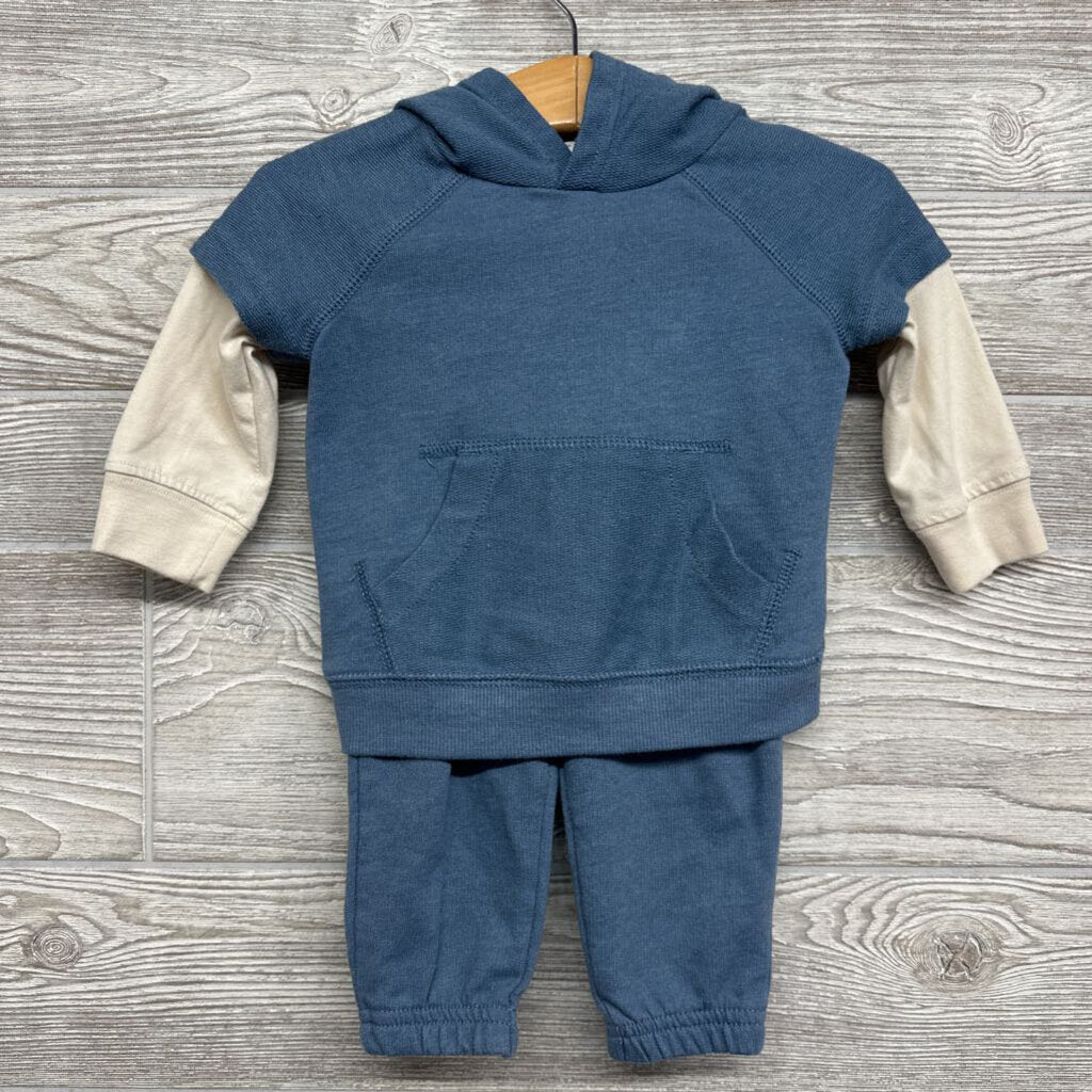 Hooded Sweatshirt & Sweatpants 9M