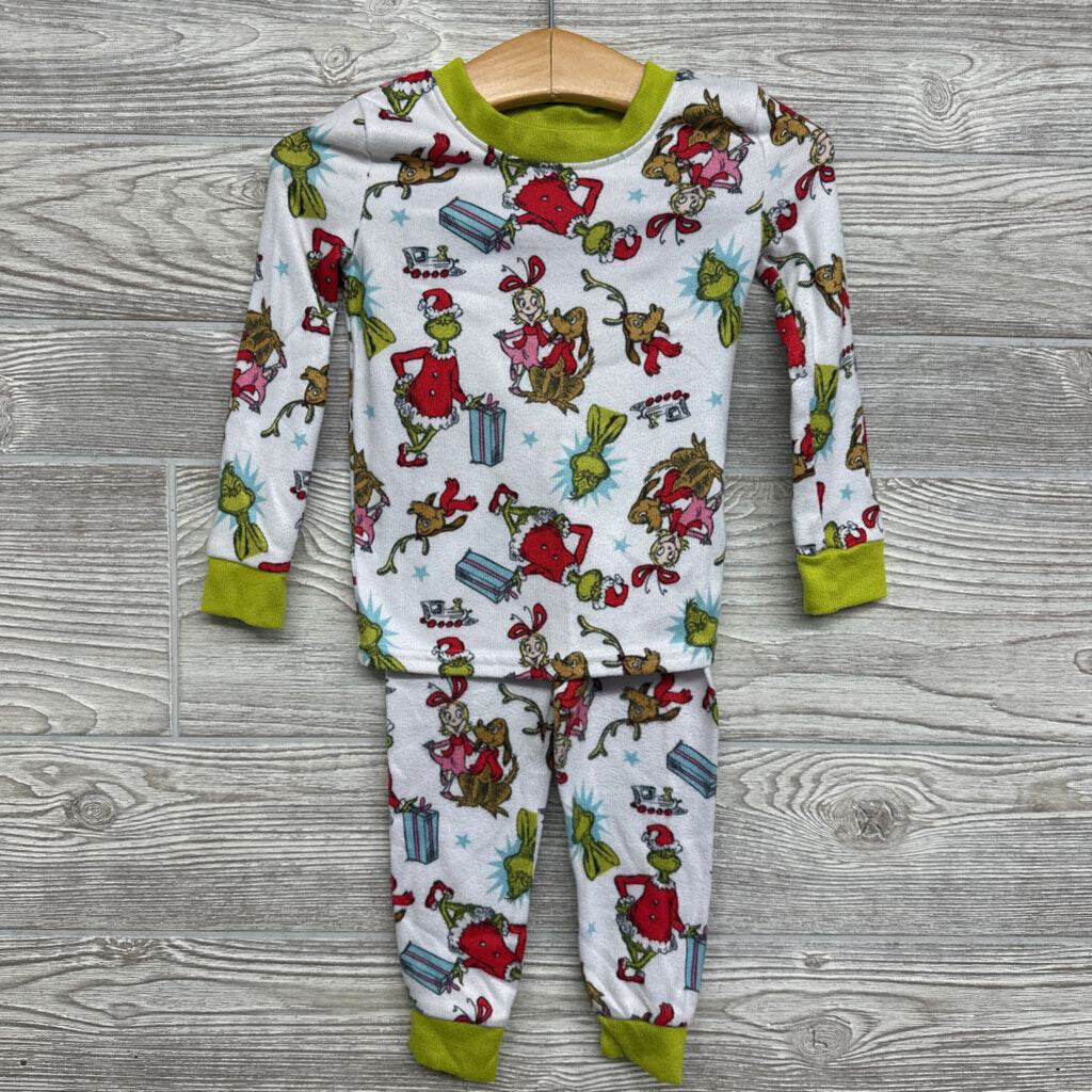 2 Pc LS Plush PJs 2t