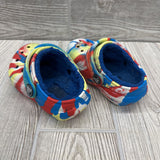 Fleece Lined Clog Shoes Tie Dye 5c