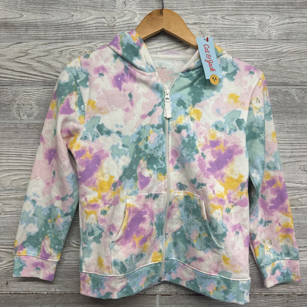 NEW Full Zip Hoodie Tie Dye 10