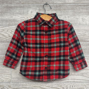 LS Plaid Button Up Shirt 18m